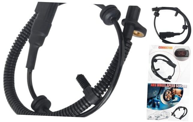 98AG2B372CB Rear ABS Wheel Speed Sensor Compatible with Focus 2000 2001 2002