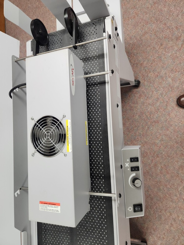 Secap SC48 Conveyor with TD36 Dryer for envelope addressing printers