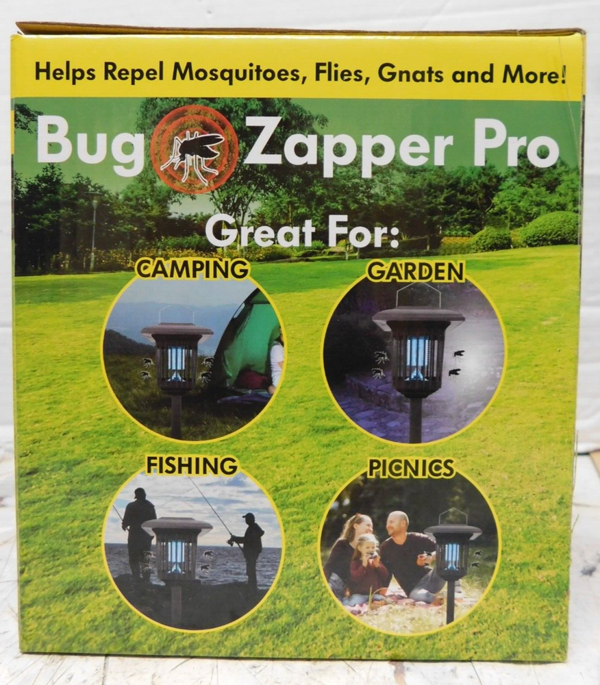 Bug Zapper Pro Solar Powered LED Light #PB333