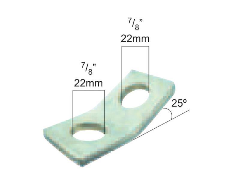 Stabiliser Plate - Ã˜22mm Link Plate for Various Applications