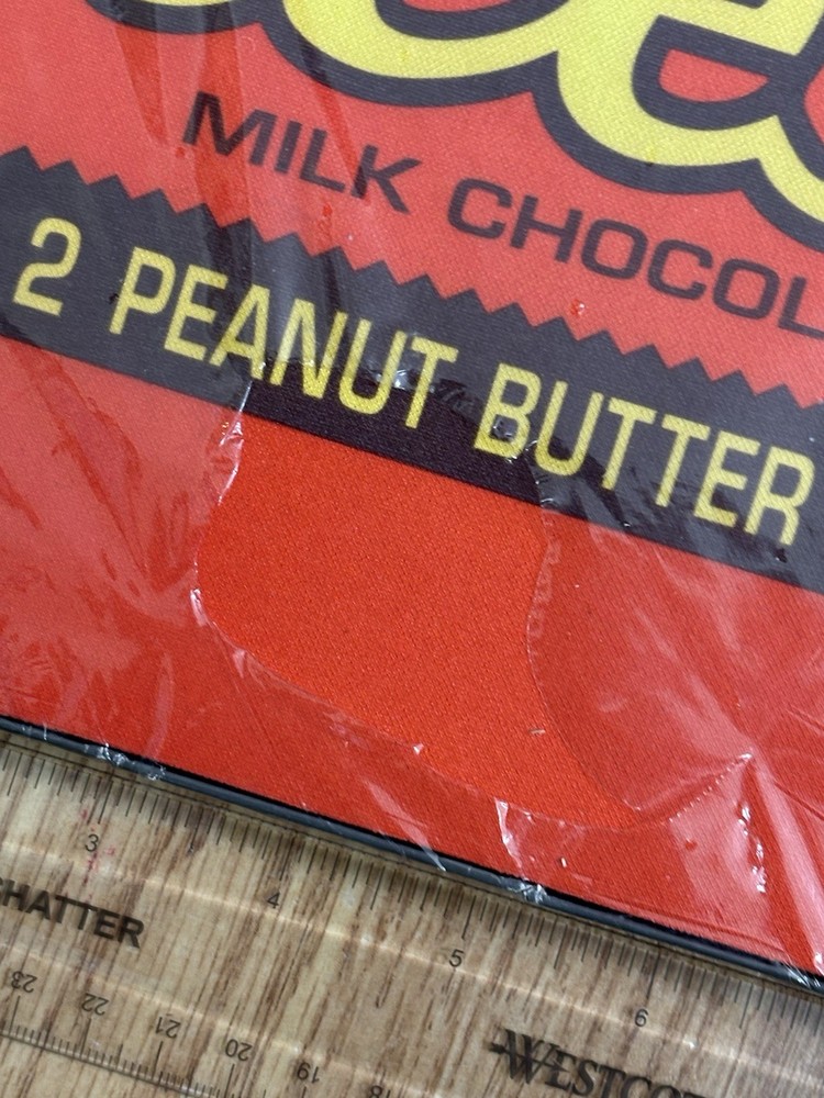 1993 Reese’s Peanut Butter Cup Large Mouse Pad Hersheys Chocolate Nice In Pkg!