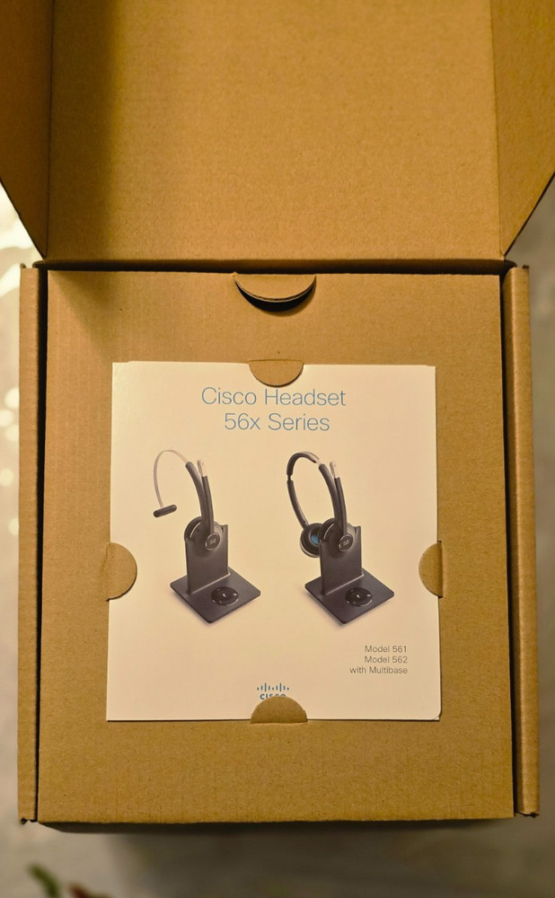Cisco Headset 561 with Multi Standard Base (Single) - CP-HS-WL-561-M-US