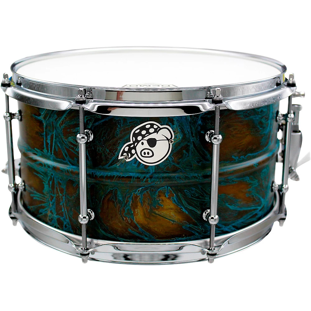 Brass Patina Snare Drum