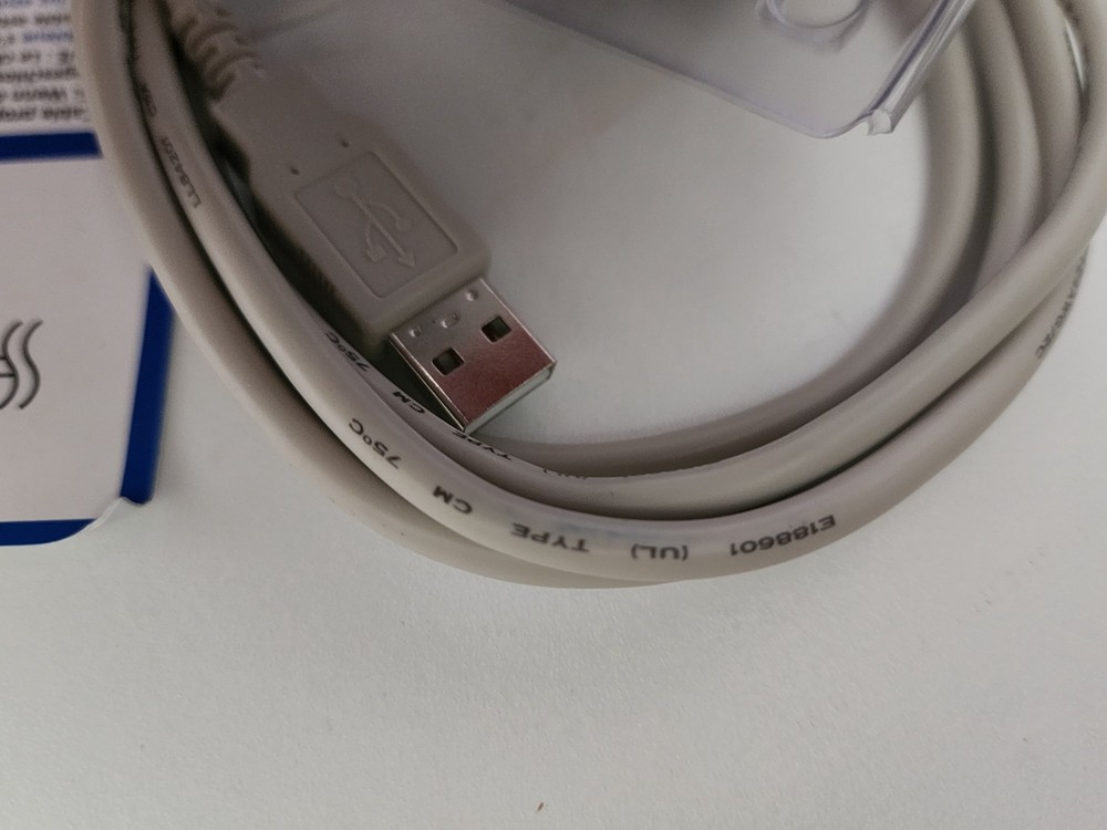 BD USB Interface Cable 322085 Glucose Monitoring System Data Cable w/ Adapter