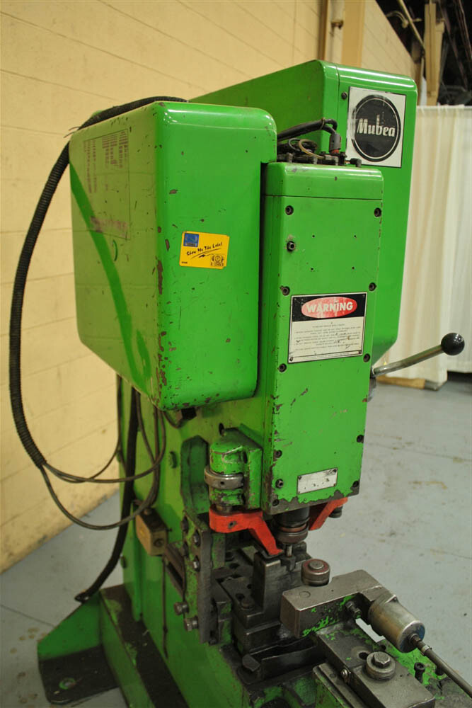 82 TON MUBEA MODEL #KL750 WITH CNC FEED PUNCH LINE: YODER #56444