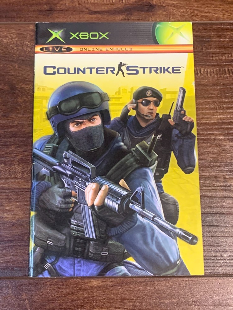 Counter Strike CounterStrike XBOX Instruction Manual Only