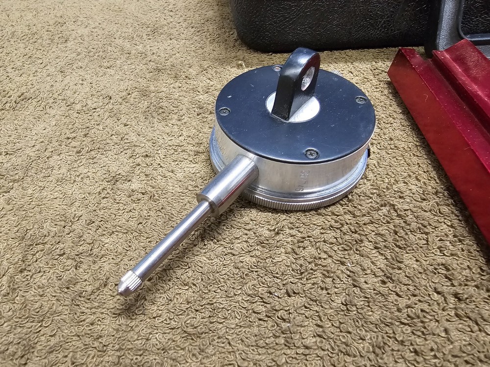 0-1" Dial Indicator High Precision .001" Test Manual Machinist Fine Adjust Base