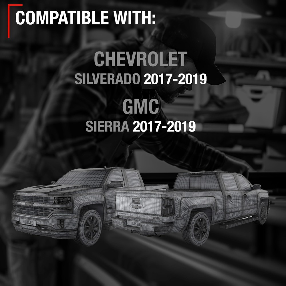 Tailgate Cable Set for Silverado, Sierra - Support Straps, Metal