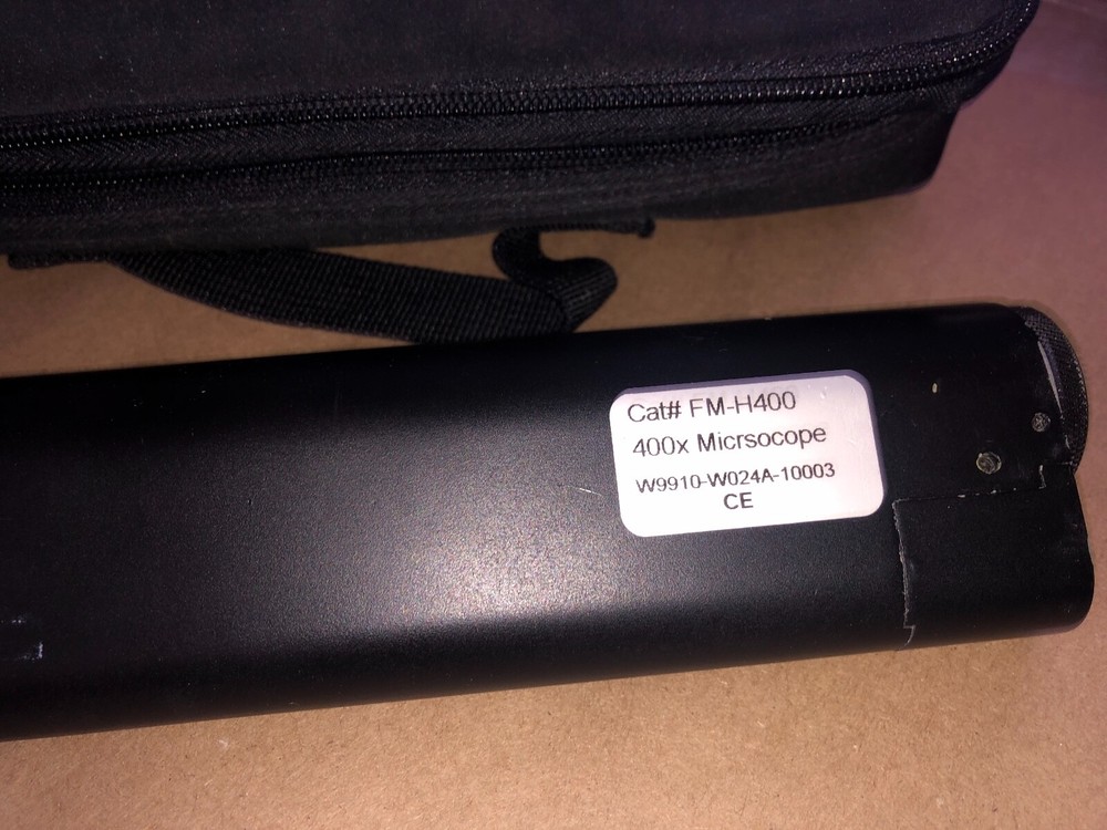 WESTOVER FIBER MICROSCOPE FM-H400 400X QUANTITY 2