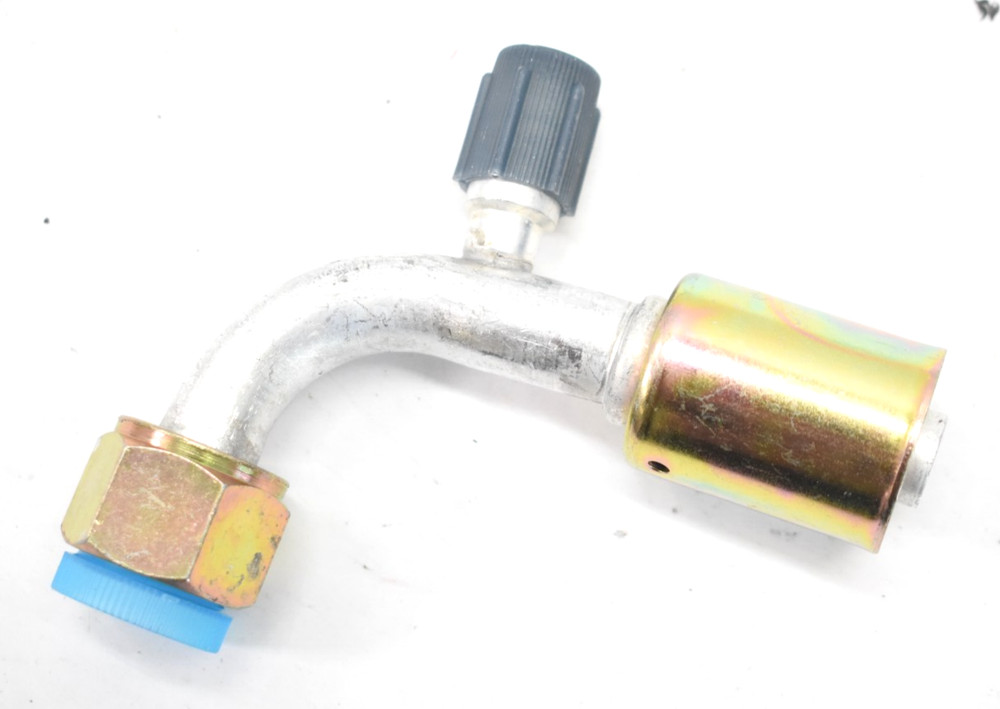 Universal Air Conditioner A/C Refrigerant Hose Fitting Replacement Unit 3/8"