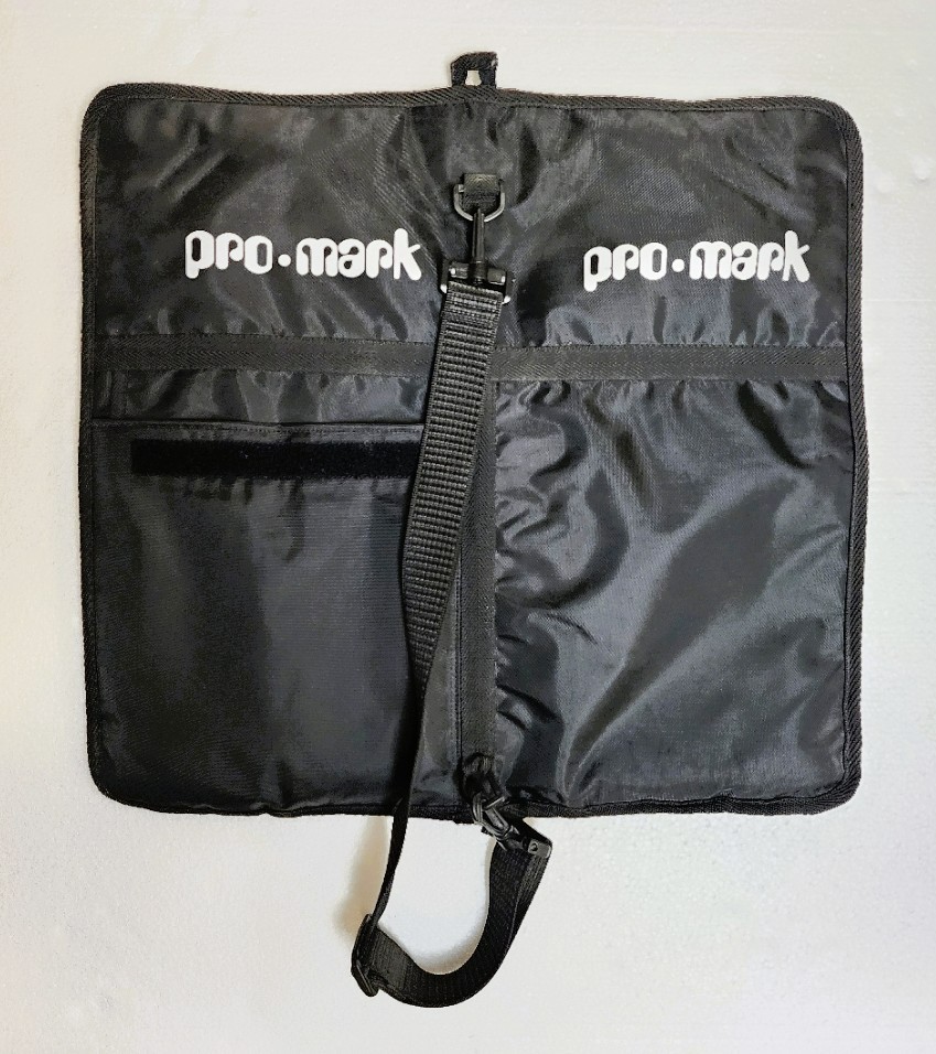 Promark Drumstick Bag with drumsticks & brushes