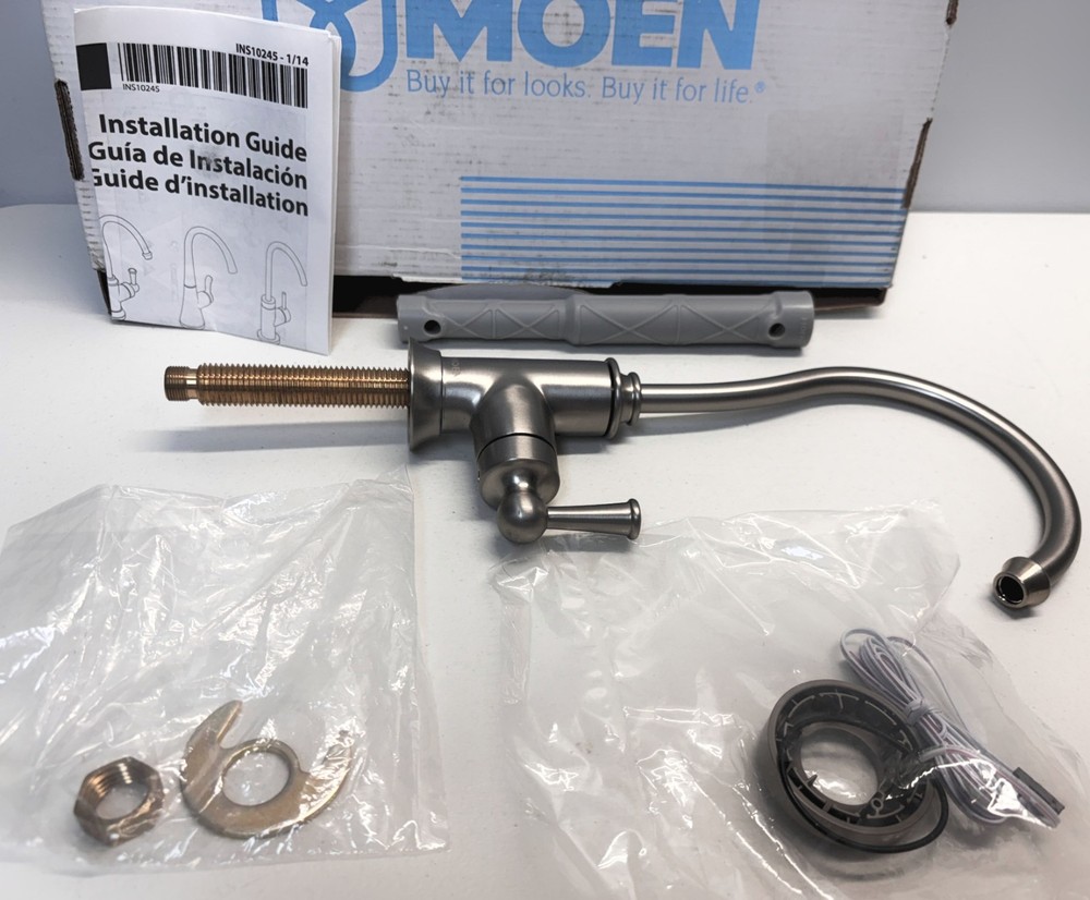 Moen S5510SRS Sip Traditional Cold Water Kitchen Beverage Faucet