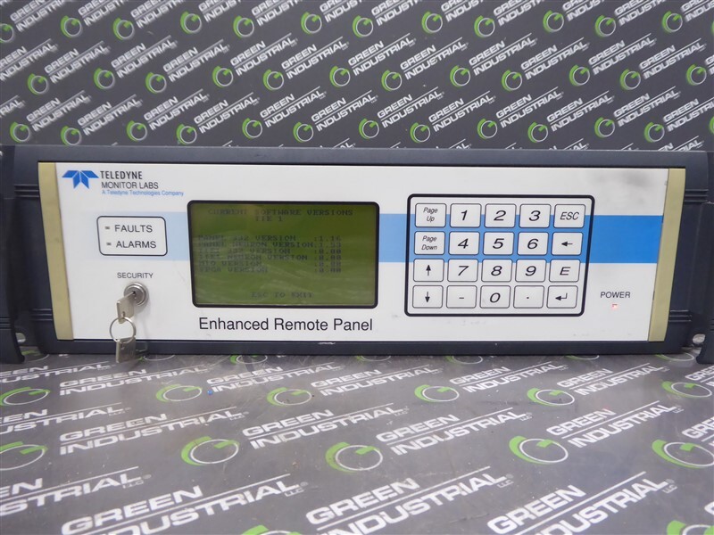 USED Teledyne Instruments Model 150 Enhanced Remote Panel 1903-2000-01