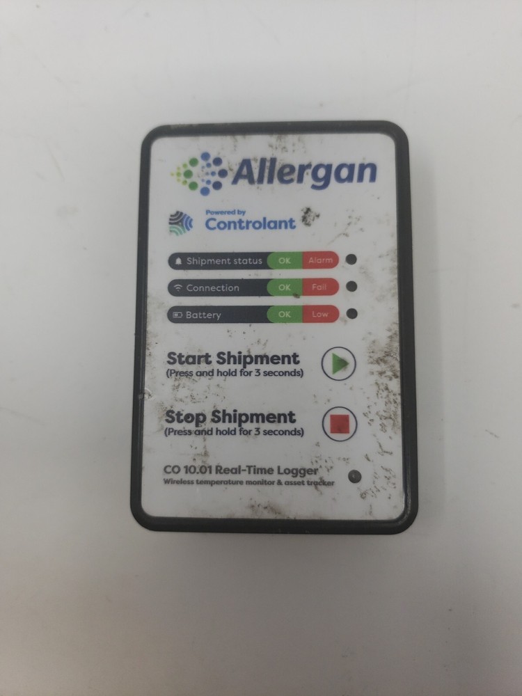 Allergan Controlant CO 10.01 Real-Time Logger SEE DESCRIPTION