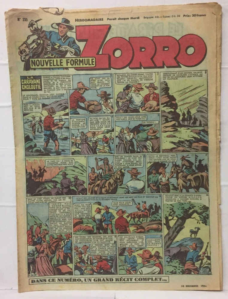 ZORRO - December 10, 1950 - No. 235