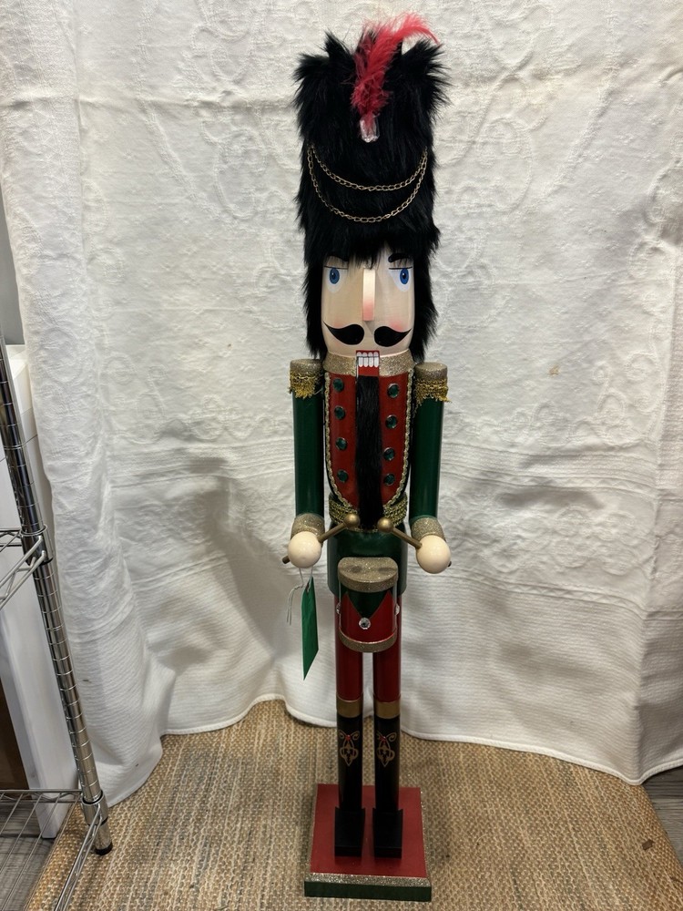 43 Inch Nutcracker Drummer Guard Soldier