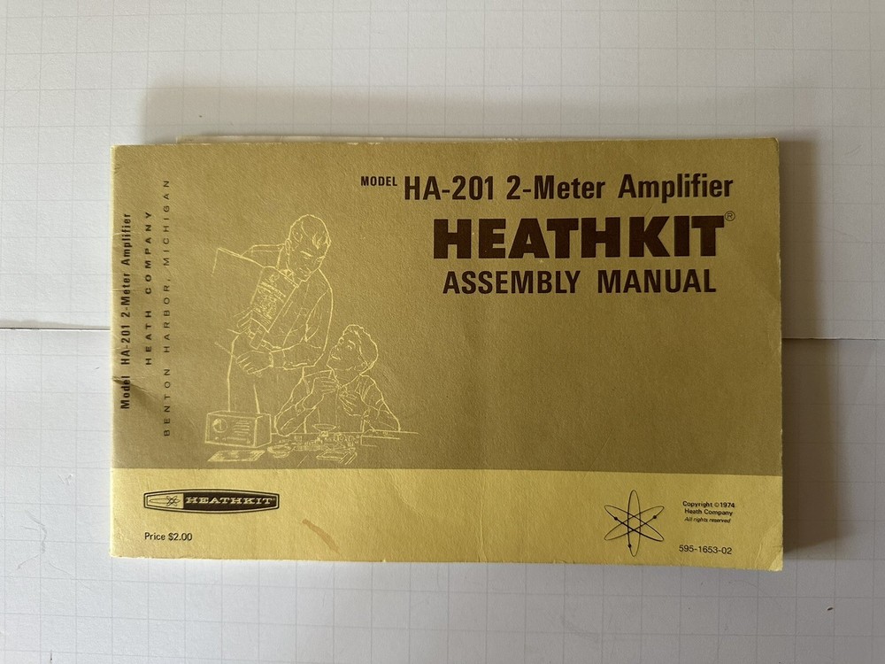 Manual 2 Meter FM Amplifier Model HA-201