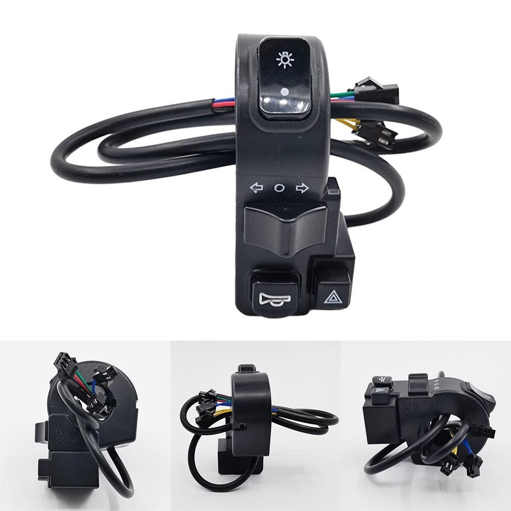 Versatile Handlebar Switch with 4 Functions in 1 for Electric Vehicles
