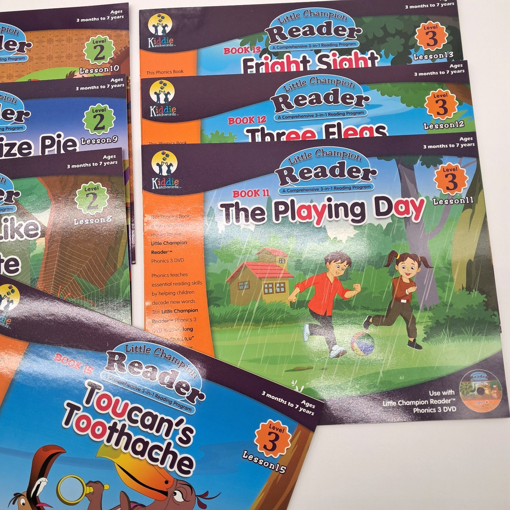 LOT Little Champion Reader Comprehensive Reading Program Homeschool Misc Items