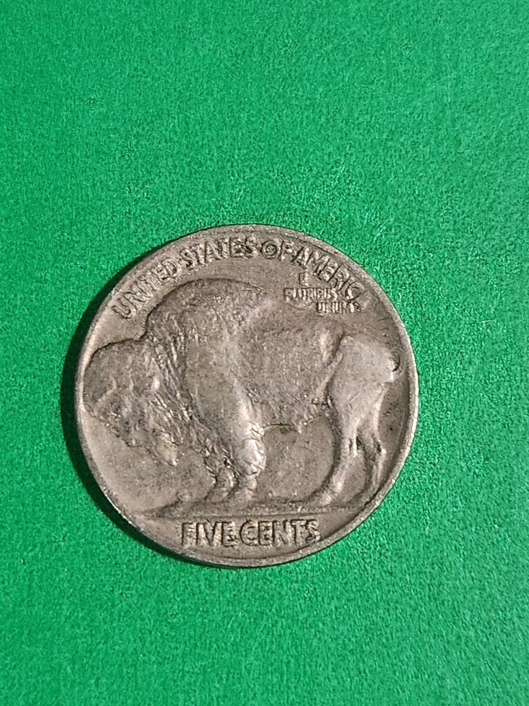 1935 5C Buffalo Nickel Circulated