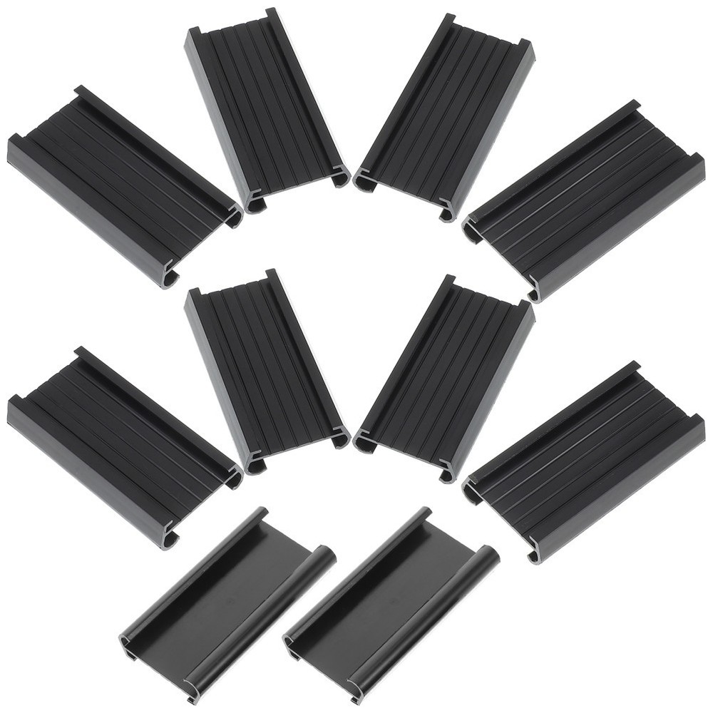 12 PCS Plastic Label Holder Library Shelf Markers Display for Shelves