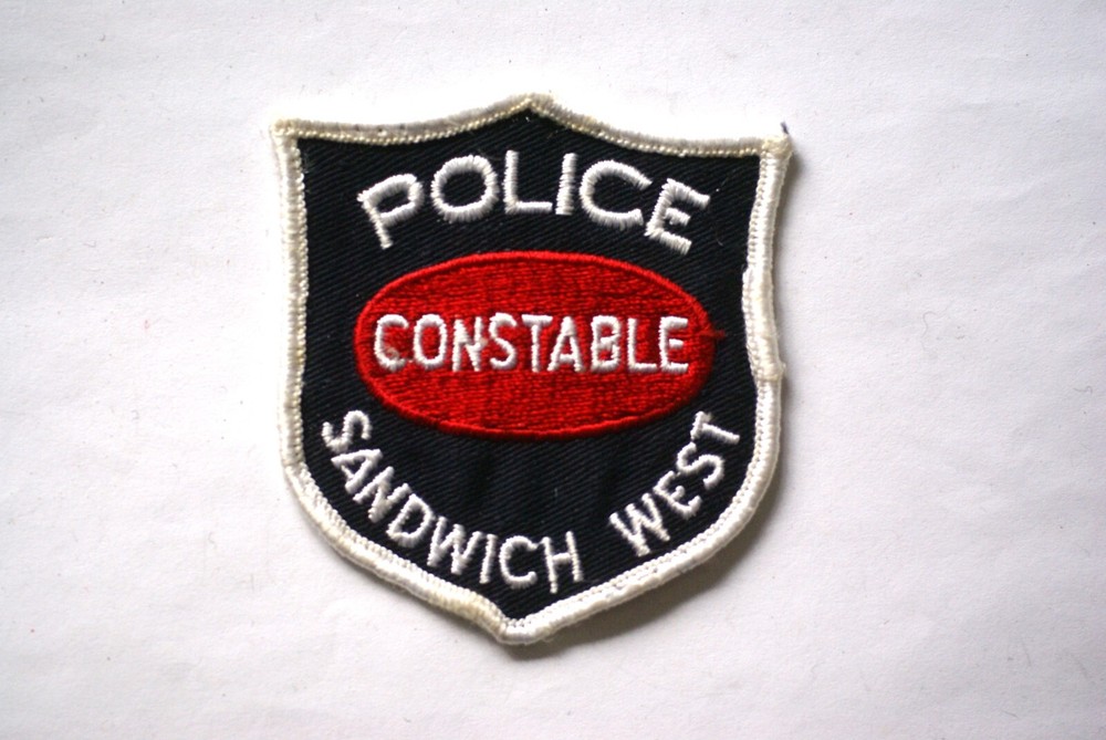 Sandwich West Police Constable patch, Ontario Canada