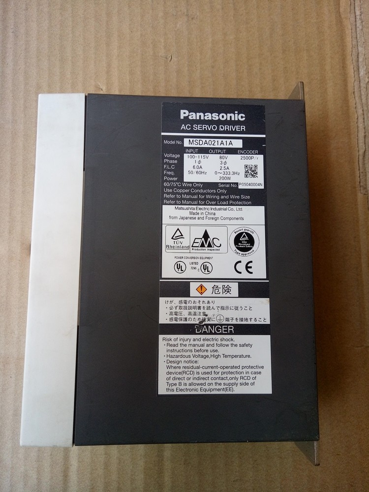 1PC Panasonic MSDA021A1A Servo Driver New Expedited Shipping