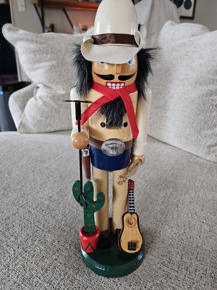 Cowboy Wooden Nutcracker