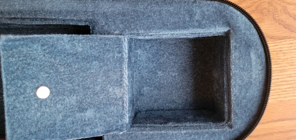 3/4 Violin Case - Black With Handle & Backpack Style Straps