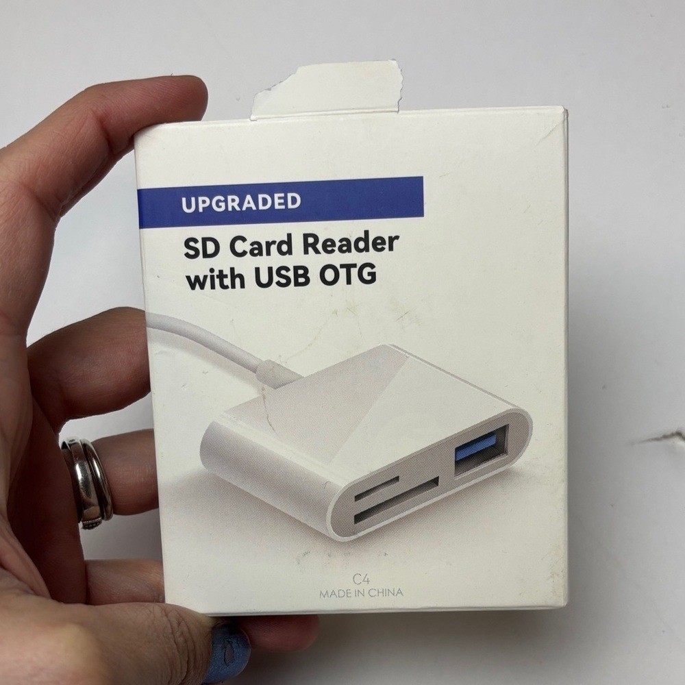 Upgraded SD Card Reader with USB OTG