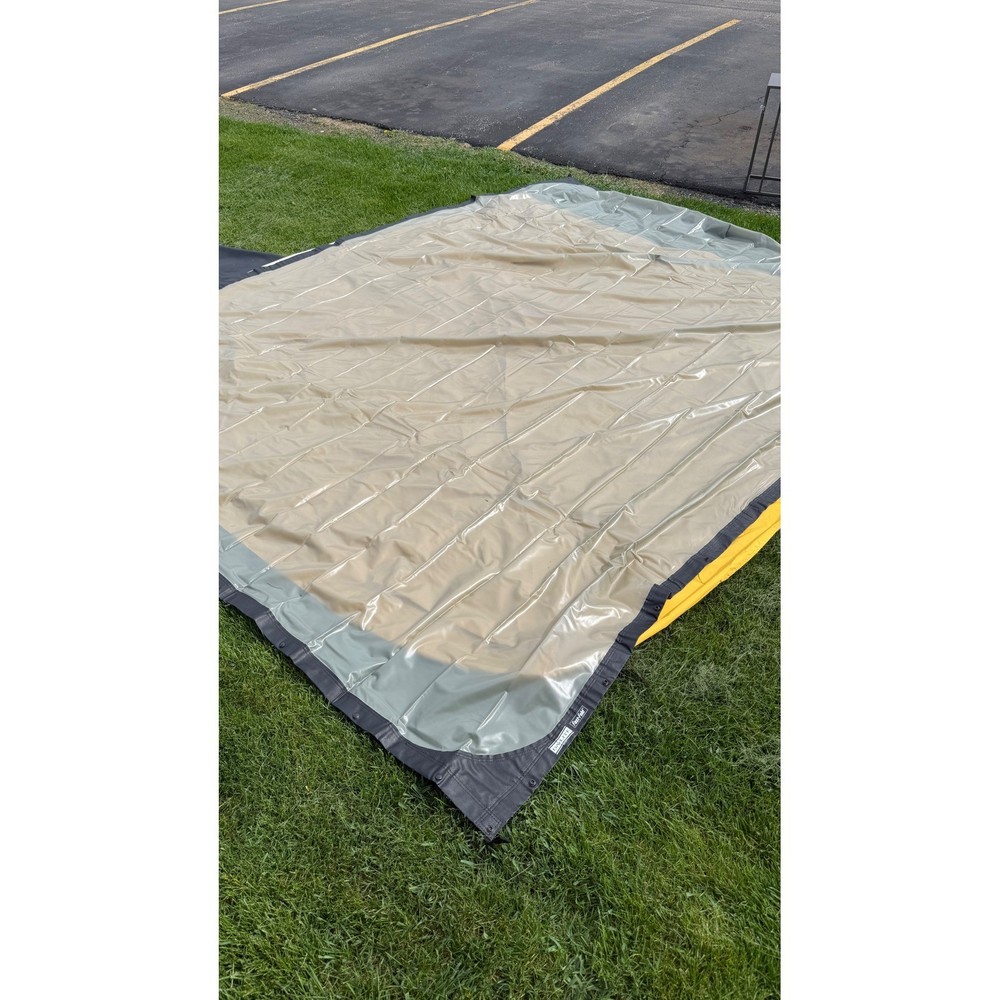 Da-Lite Fast-Fold Rear Projection Screen Surface 9x12 Replacement Gray Vinyl