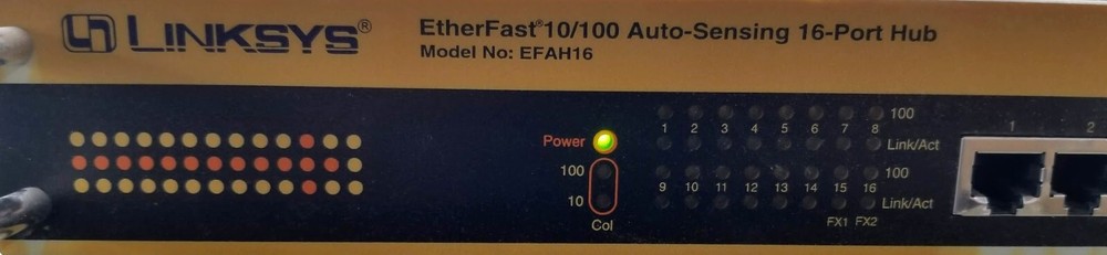 Linksys EtherFast (EFAH16) 16-Ports External Hub