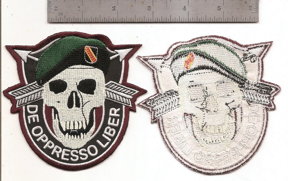 #292  SPECIAL FORCES BLACK OPPS PATCH