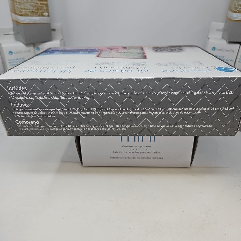 Silhouette Mint Custom Stamp Maker Machine NEW W/ EXTRAS See Description