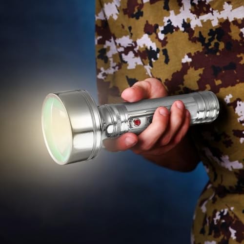 Flashlight, Vintage Flashlight LED Camping Gear Lantern Battery, 50 Lumens,