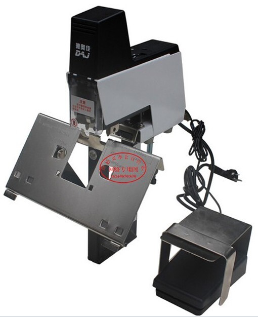 110V Saddle Stapler Auto Bookbinding Machine Binder Riding Binding Stitcher