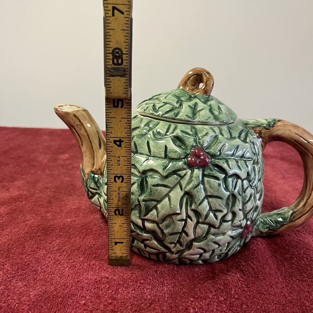 Christmas Holly Pitcher by Nantucket.