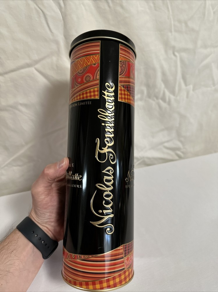 Nicolas Feuillatte Champagne Limited Edition Empty Tin Container