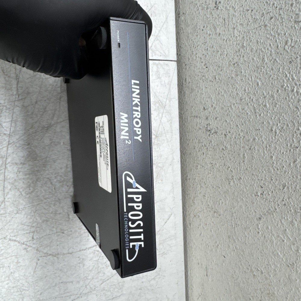 Apposite Linktropy Mini2 Mini 2 WAN Emulator LMIN2-100M UNTESTED MISSING AC ADAP