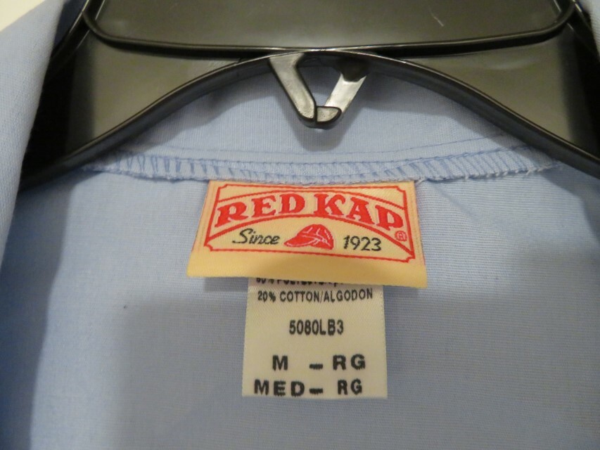 Red Kap Men's Interior Pocket Lab Coat - Light Blue - Size Medium Regular