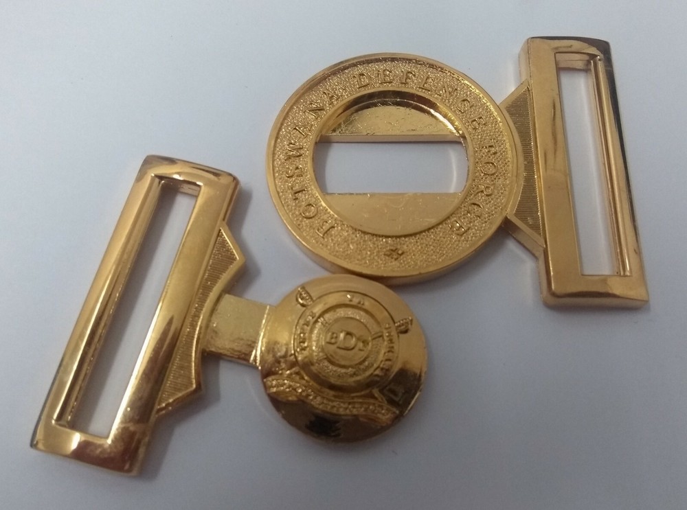 Botswana Belt Buckle Locket - NEW