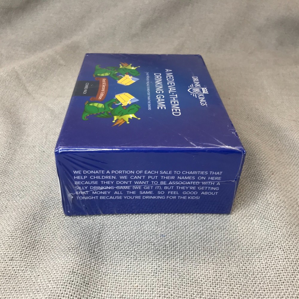 Drunk Kings A Medieval -Themed Drinking Game First And Second Edition Combo Pack