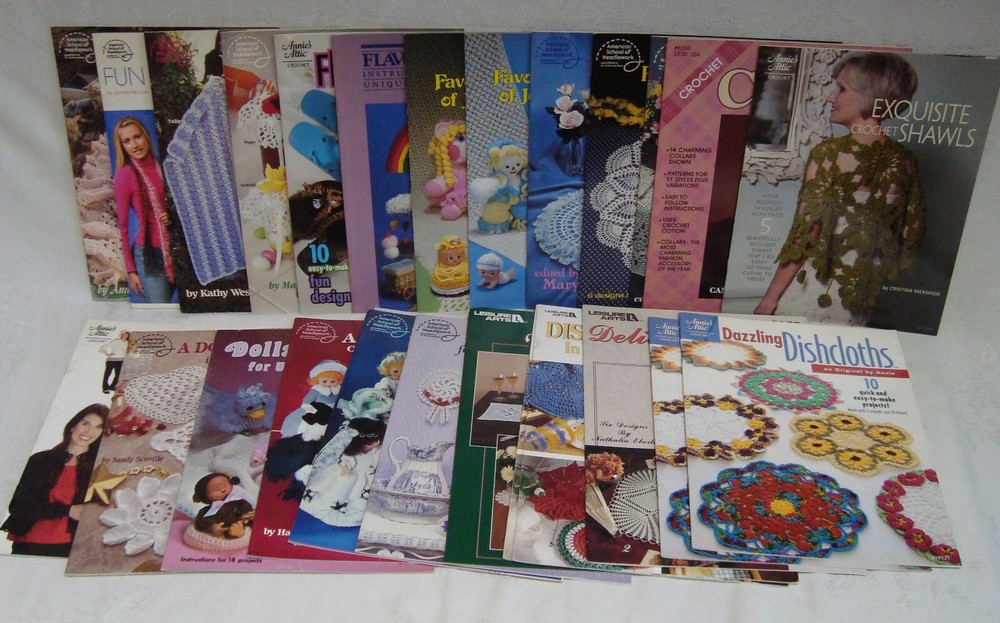 Various Crochet Patterns ~ Choose From List ~ CP#3