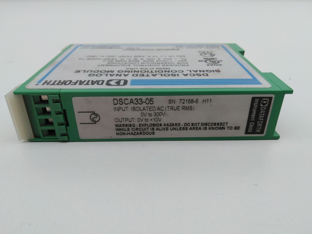 Dataforth DSCA33-05 Isolated True RMS Input Signal Conditioner