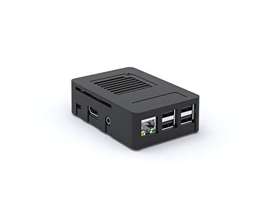 Case for Raspberry Pi 3 / Pi 2 / Tinker Board – Low Profile, Stackable, Black
