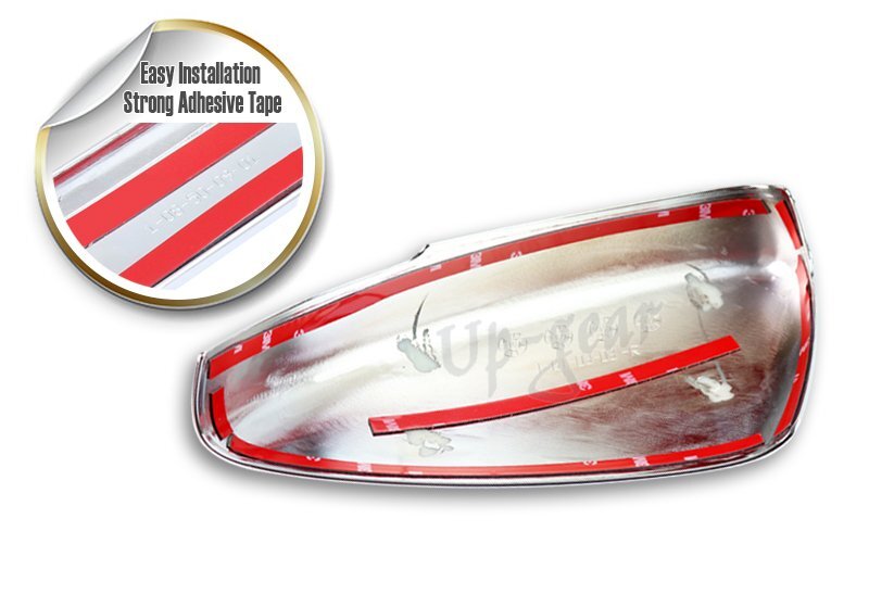 For 2015-2017 Chrysler 200 Chrome 2PCS ABS Side Mirror Cover Cap Trim