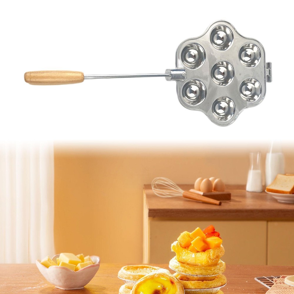 Egg Tart Maker Pies Making Tool Kitchen Bakeware Multipurpose Portable Easy to