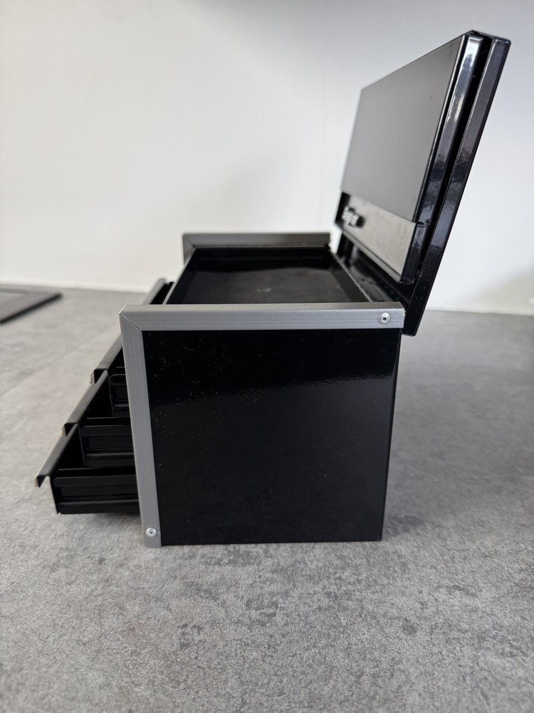 Snap On Mini Tool Box Desktop Office Jewellery Black