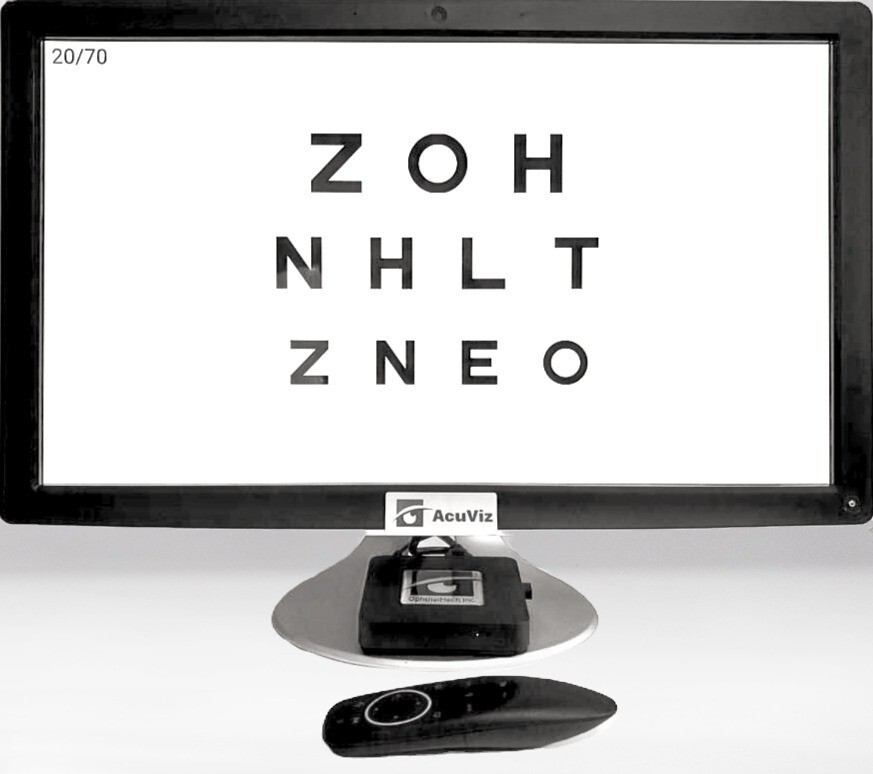Acuviz Visual Acuity System-Computerized Eye Chart /Lifetime warranty!!