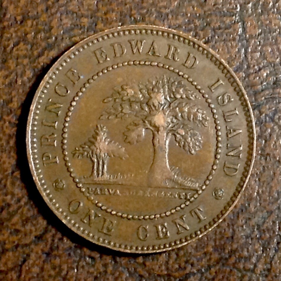 ~ 1871 Canada Prince Edward Island One Cent